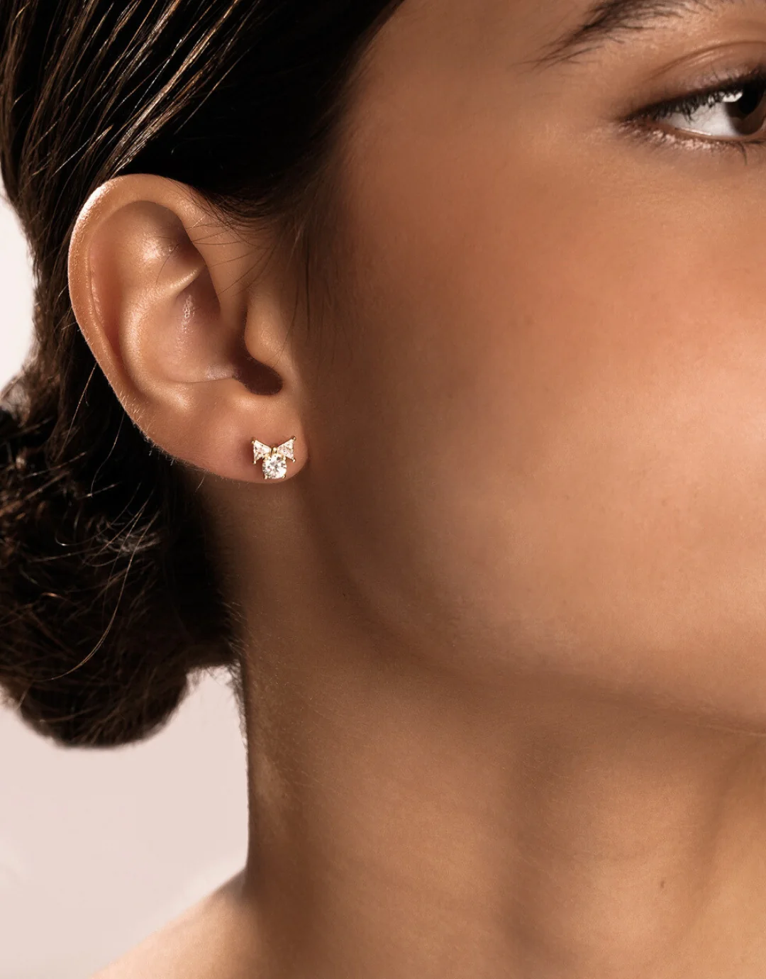 Affinity Stud Earring in Silver - Image 4