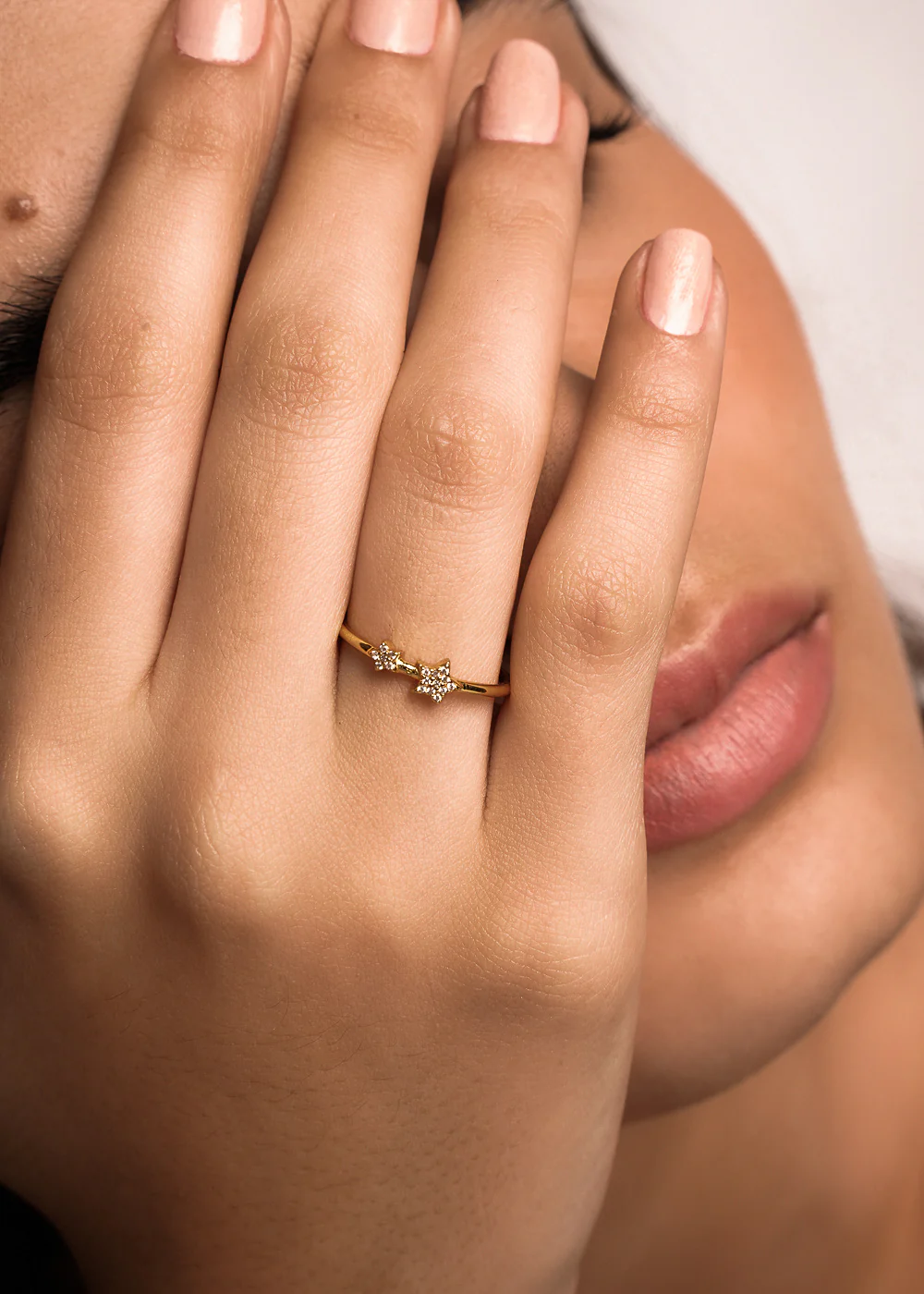 Astrid Star Ring in Gold - Image 6