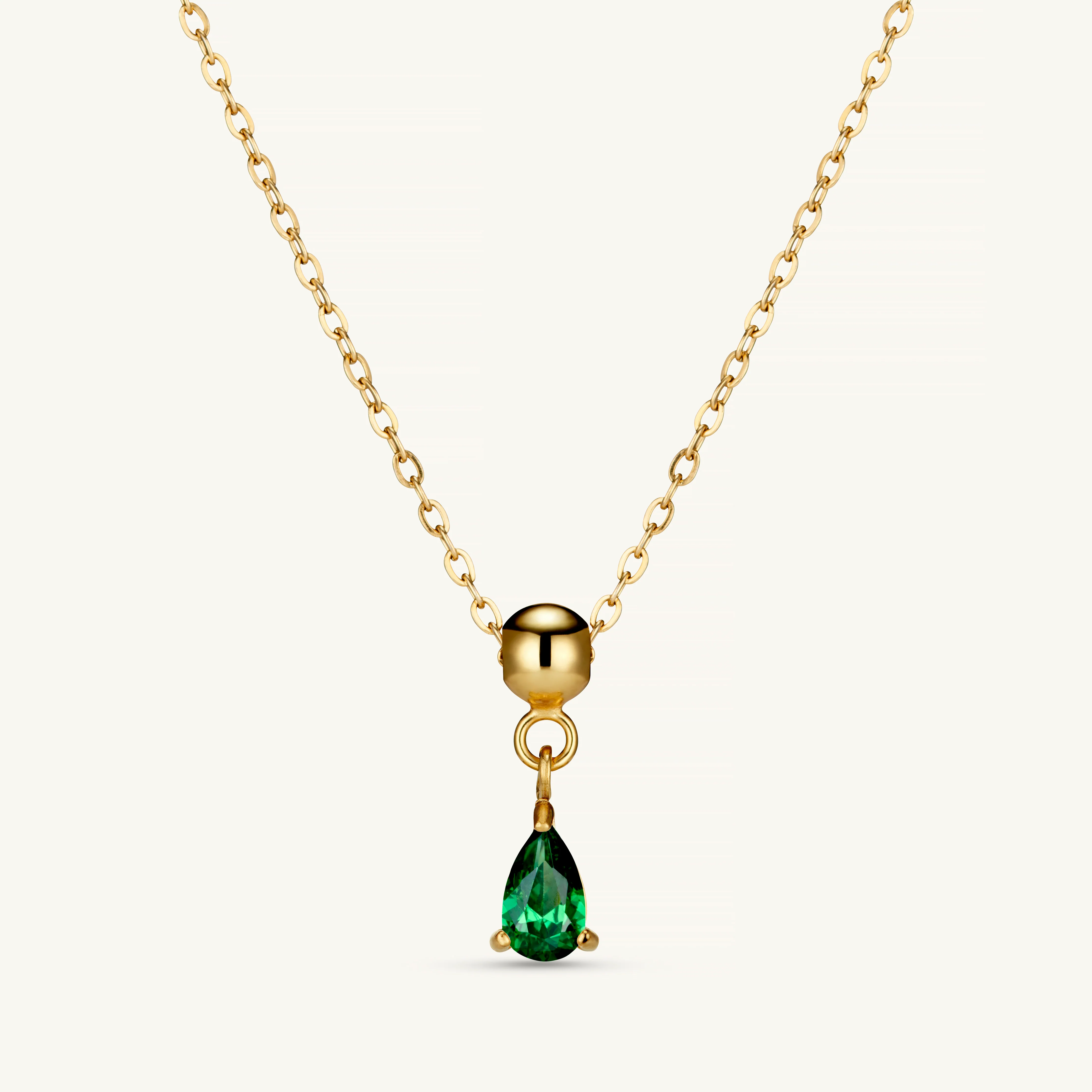 Emerald Crystal Charm Gold - Image 3